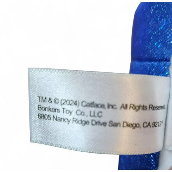 Aphmau MeeMeows Cat Plush Toy 11" | Blue Sparkle Galaxy Cat | Stuffed Animal - Picture 4 of 11